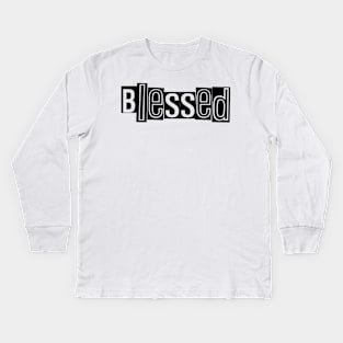 Blessed Kids Long Sleeve T-Shirt